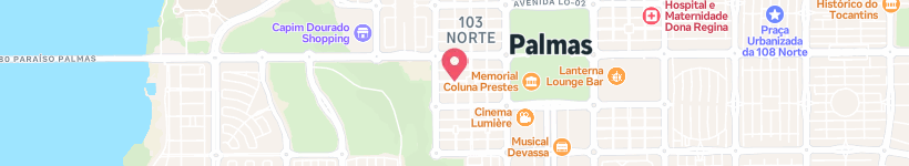 Karta Över Acso 1 Rua So 6, Palms, Brasilien, Gatuadress
