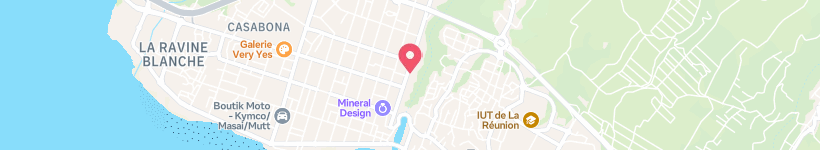 Map Of Rue Auguste Babet, Saint-Pierre, Réunion, Street