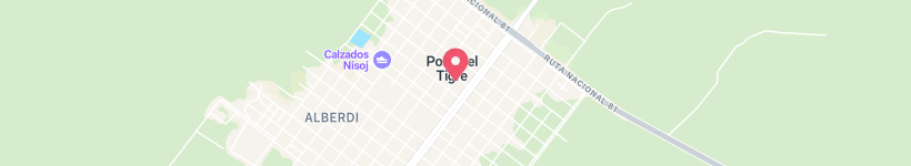 Map Of Perú, Pozo Del Tigre, Argentina, Street