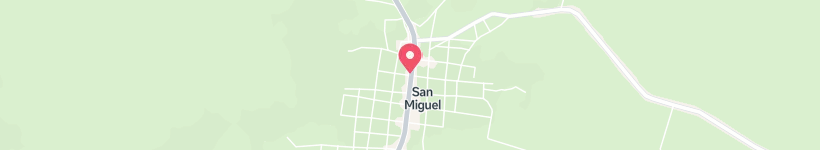 Map Of Boquerón, San Miguel, Paraguay, Street