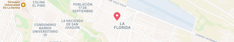 Map Of Los Peumos, Coquimbo, Chile, Street
