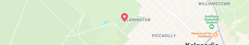 Map Of Memorial Drive, West Lamington, Australia, Street