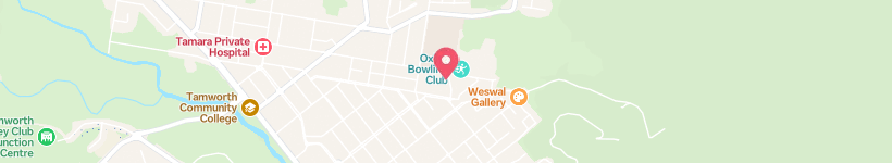 Map Of Patrick Street, Tamworth, Australia, Street