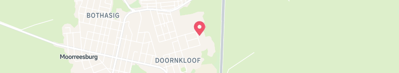 Map Of Abattoir Street, Moorreesburg, South Africa, Street