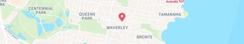 Map Of Henrietta Street, Waverley, Australia, Street