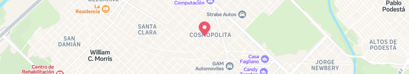 Map Of José Garibaldi, Hurlingham, Argentina, Street