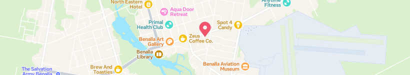 Map Of Barkly Street, Benalla, Australia, Street