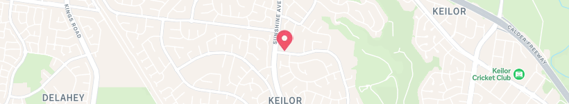 Map Of Odessa Avenue, Keilor Downs, Australia, Street