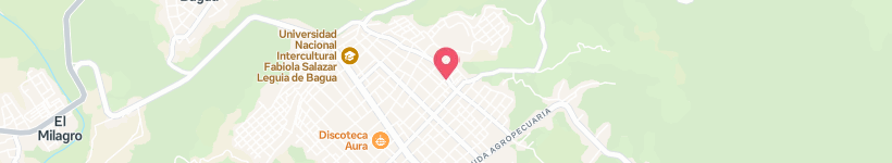 Map Of Jr. Amazonas, Bagua, Peru, Street