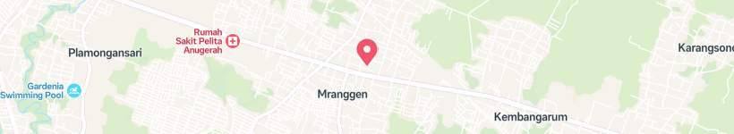 Map Of Jalan Raya Mranggen, Demak, Indonesia, Street