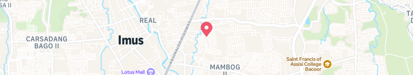 Mapa Palomar, Bacoor, Philippines, Ulica