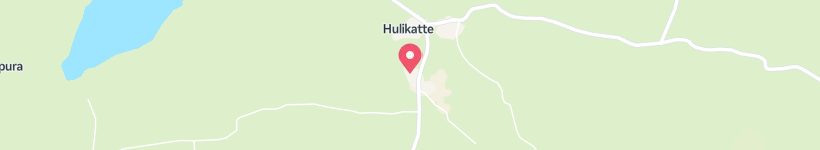 Map Of Post, Hulikatte, India, Street