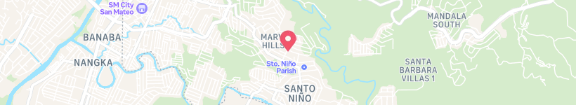 Map Of Gulod Elementary School, Philippines, School