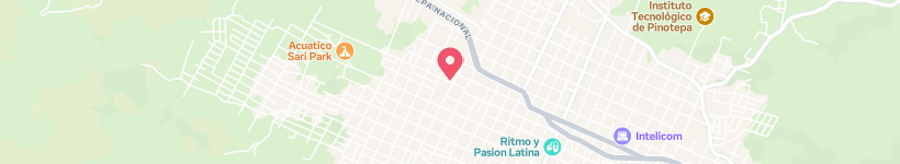 Map Of 23A. Sur, Pinotepa Nacional, Mexico, Street