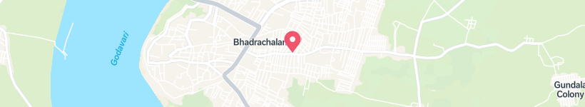 Map Of Itda Road, Bhadrāchalam, India, Street