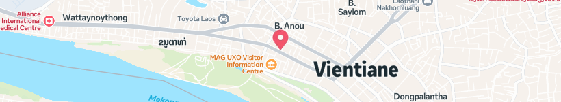Map Of Setthathilath Rd, Vientiane, Laos, Street