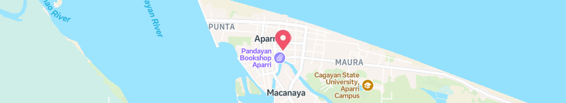 Map Of Del Pilar Street, Aparri, Philippines, Street