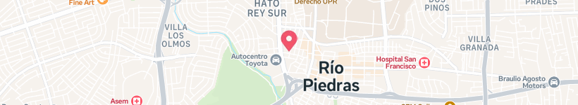 Map Of Calle Manila, San Juan, Puerto Rico, Street