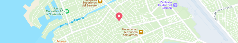 Map Of Calle 54, Ciudad Del Carmen, Mexico, Street
