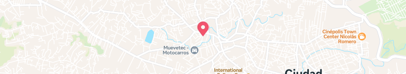 Map Of Calle Rosa Gloria Chagoyán, Ignacio Zaragoza, Mexico, Street