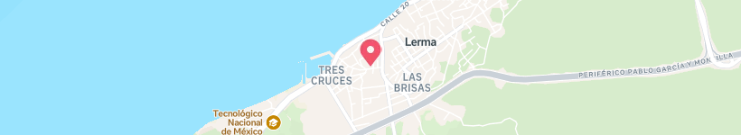 Map Of 2A. Privada De La 24, Campeche, Mexico, Street