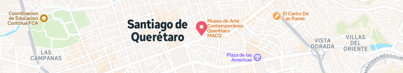 Map Of Calle Manuel Acuña, Querétaro City, Mexico, Street