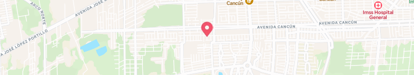 Haritası Calle Puerto Libertad, Cancún, Meksika, Cadde / Sokak
