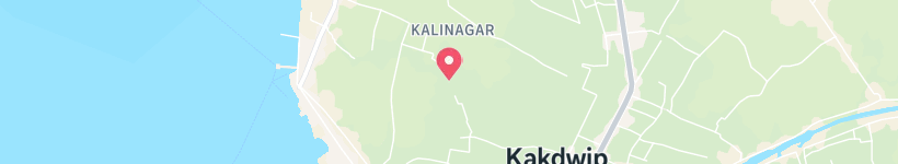 Map Of Kakdwip Road, Kalinagar, India, Street