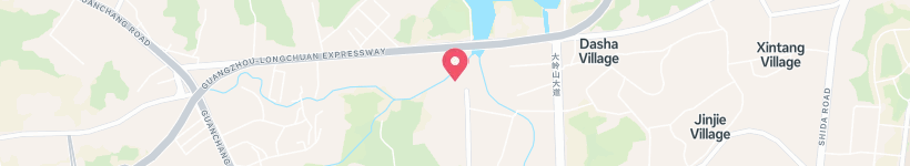 Map Of Lian Ma Lu, Dongguan, China, Street