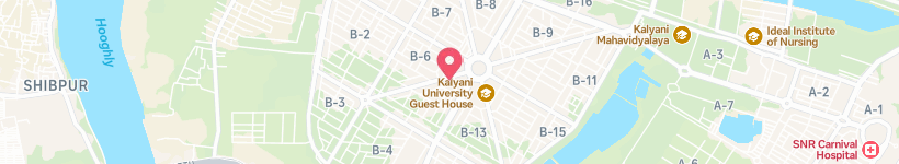 Map Of B-6 Diagonal Road, Kolkata, India, Street