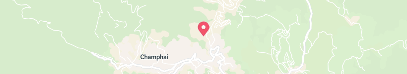 Map Of Way To Bethel Mission School, Champhai, India, Street
