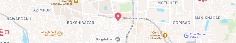 Map Of Kazi Allaudin Road, Dhaka, Bangladesh, Street