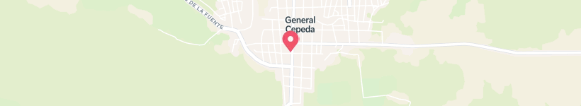 Map Of Mariano Escobedo, General Cepeda, Mexico, Street