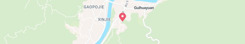 Map Of Wu Shui Lu, Huaihua, China, Street
