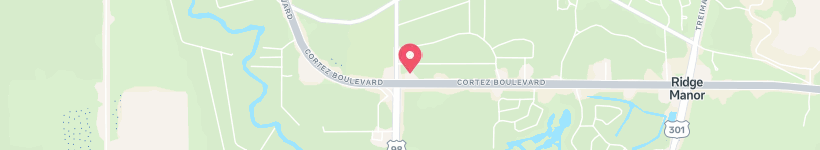 Map Of Cortez Boulevard, Lacoochee, United States, Street