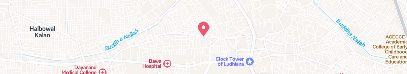 Map Of Bhandari Street, Ludhiana, India, Street