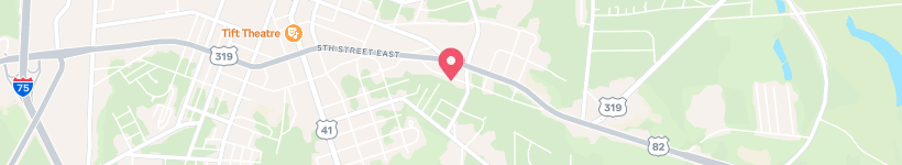 Žemėlapis Avondale Avenue, Tiftonas, Jav, Gatvė