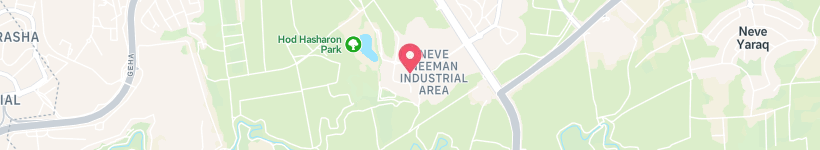 Map Of Hanagar, Hod Hasharon, Israel, Street