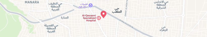 Map Of Al Ummah Al Arabeyah, Irbid, Jordan, Street