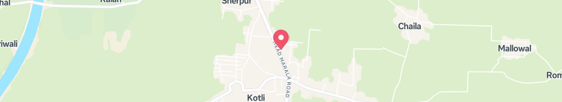 Map Of Loahran West, Sialkot, Pakistan, Street
