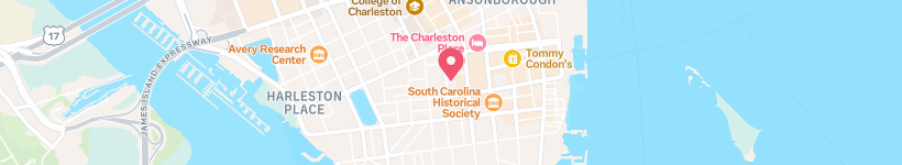 Haritası Archdale Street, Charleston, Abd, Cadde / Sokak