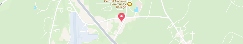 Map Of Cherokee Road, Alexander City, United States, Street