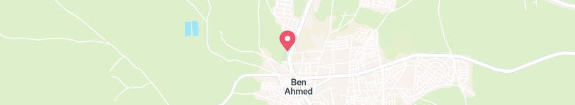 Map Of شارع 8 مارس, Ben Ahmed, Morocco, Street