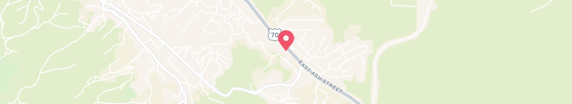 Map Of East Ash Street, Globe, United States, Street