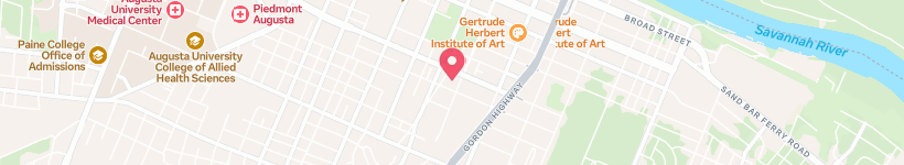 Mapa De Augusta Transitional Center, Eua, Edificio