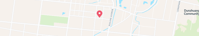 Map Of Xiang Yang Lu, Xinxiang, China, Street