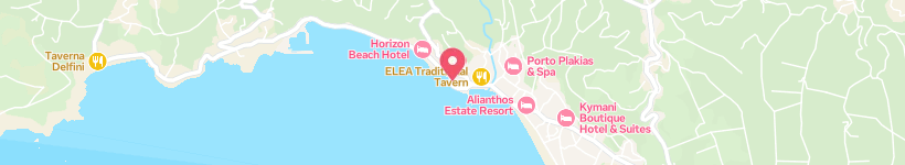 Map Of Tasomanolis, Greece, Restaurant