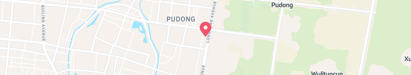 Map Of Nan Jing Lu, Xinyang, China, Street