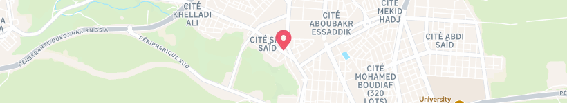Map Of Sidi Said, Aïn Temouchent, Algeria, Street