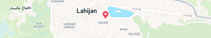 Map Of بهشتی ۱, Lāhījān, Iran, Street